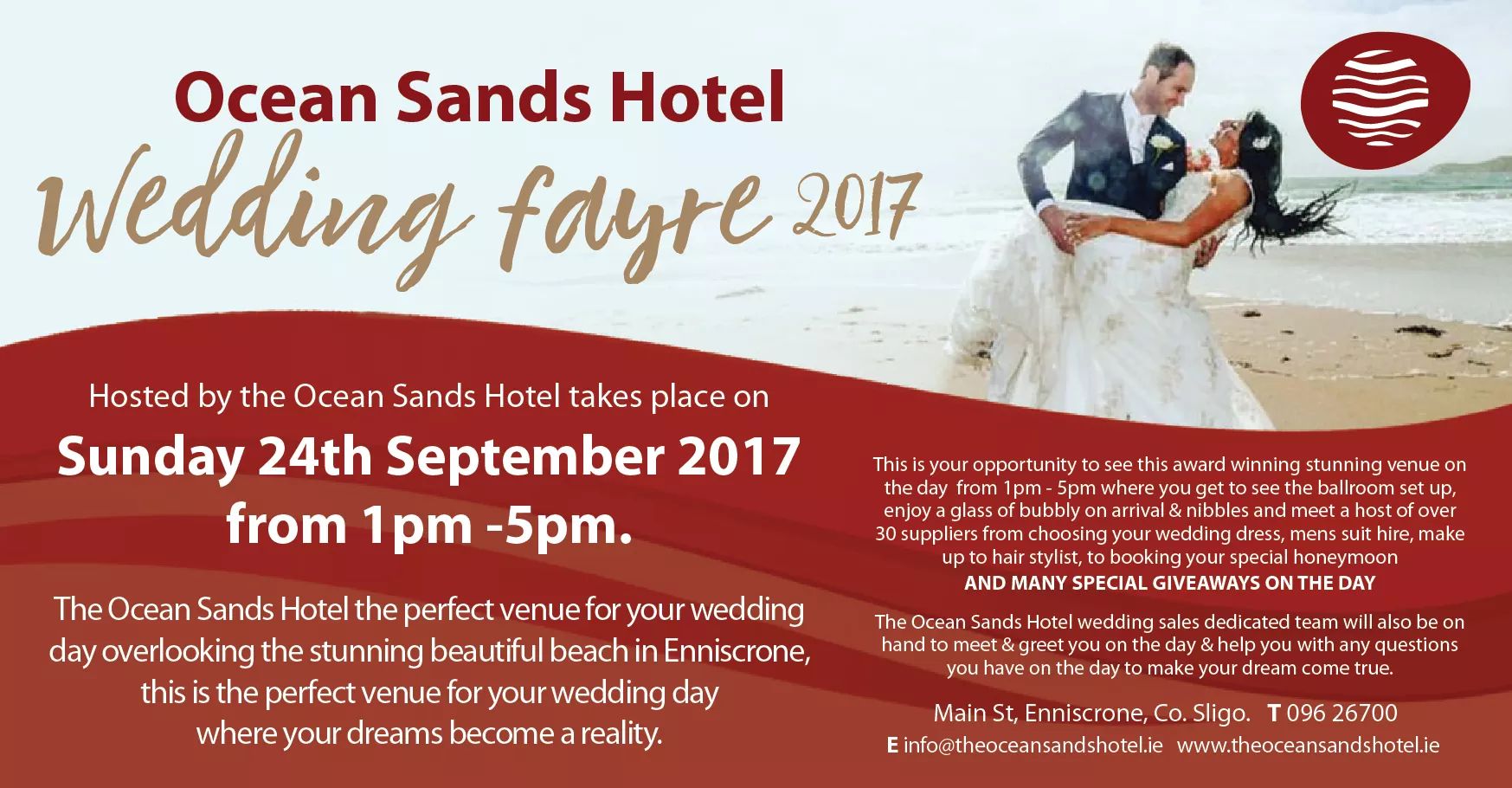 Ocean Sands Hotel Wedding Fayre 2017